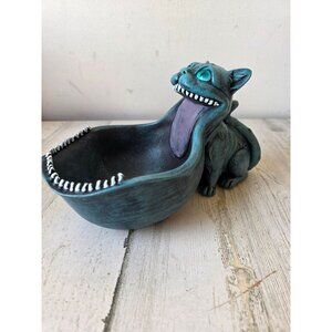 Cat bowl Halloween unique candy statue figurine cheshire monster party decor